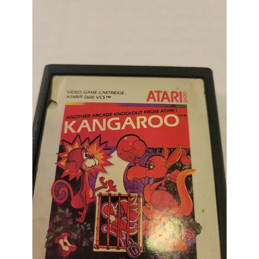 Atari 2600 Kangaroo Game Cartridge by Atari Not Tested